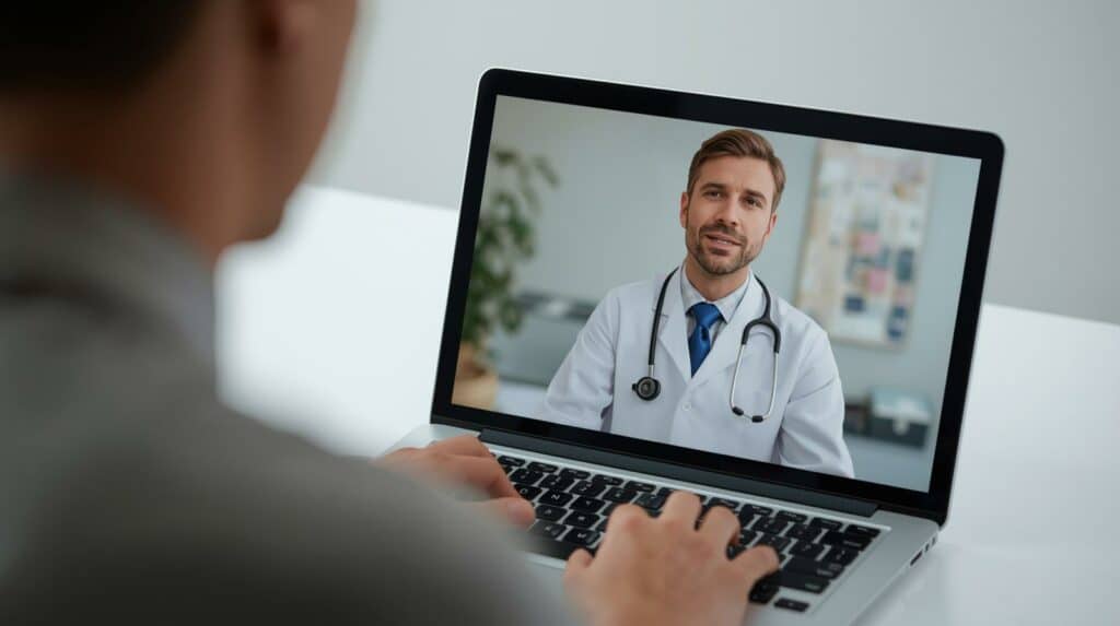 Consulta médica online sobre os benefícios psicológicos de deixar de fumar