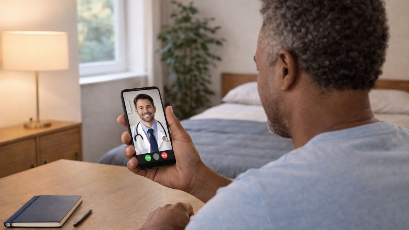 Consulta médica online para diagnóstico de apneia do sono