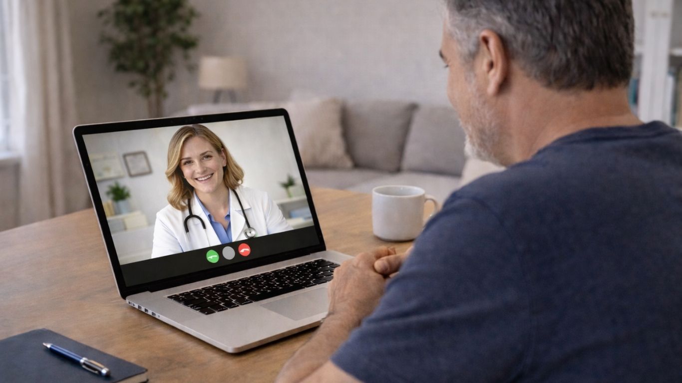 Consulta médica online para diagnóstico e tratamento da enxaqueca