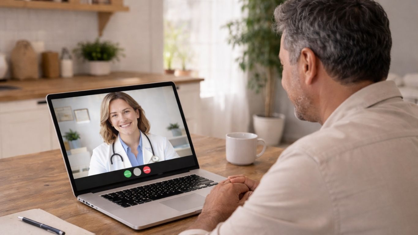 Consulta médica online para diagnóstico e tratamento da pielonefrite