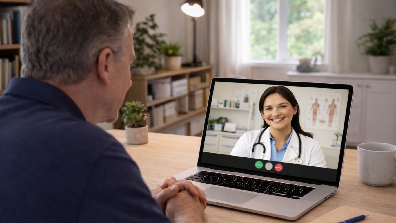 Consulta médica online para aconselhamento sobre a pílula