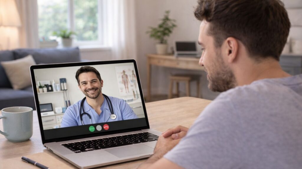 Consulta online para diagnóstico e controlo da rinite